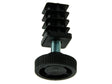Mack Buisdop verstelbaar 20x20 mm zwart 2 stuks