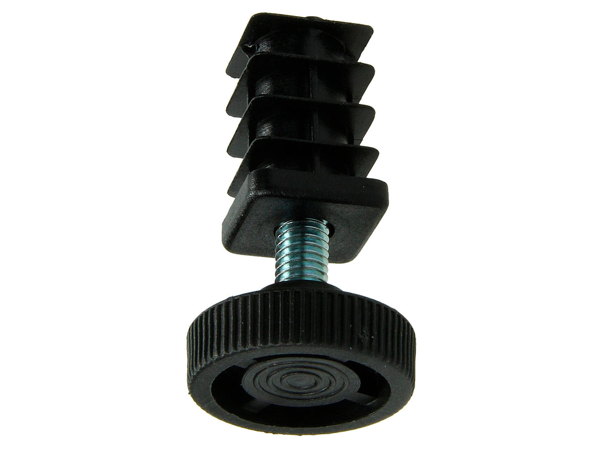 Mack Buisdop verstelbaar 20x20 mm zwart 2 stuks
