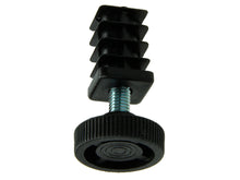 Mack Buisdop verstelbaar 20x20 mm zwart 2 stuks