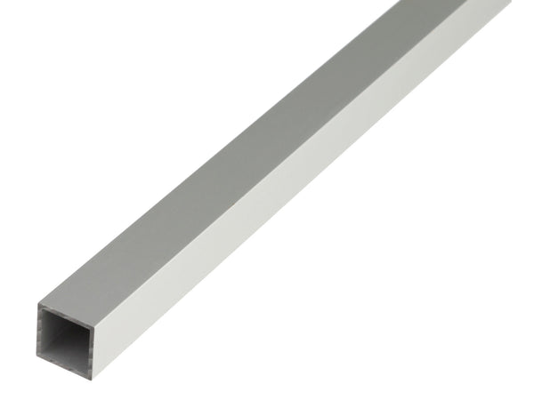Buisprofiel vierkant 20x20x1,5 mm 100cm geanodiseerd aluminium zilver