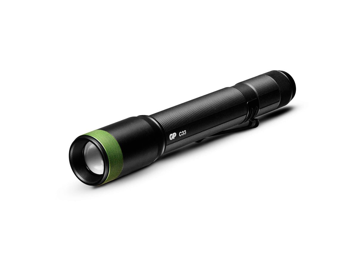 GP C33 zaklamp 150lm zwart
