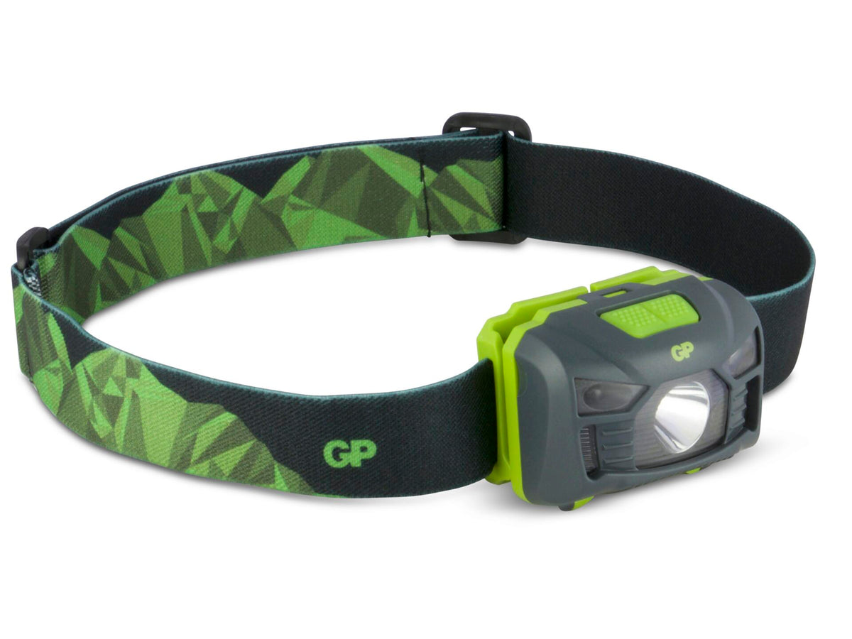 GP CH44 hoofdlamp 300lm groen