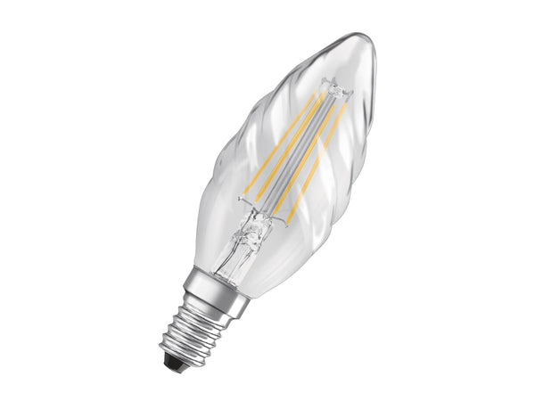 Osram CLBW40 ampoule LED flamme filament E14 3,4W blanc chaud