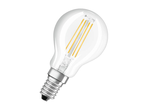 Osram CLP40 ampoule LED poire filament E14 4W blanc chaud 2 pièces