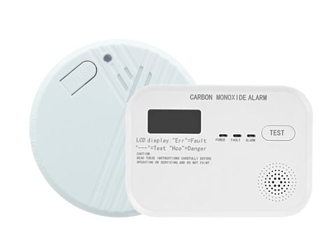 Prolight CO-melder + rookmelder combipack batterij 9V