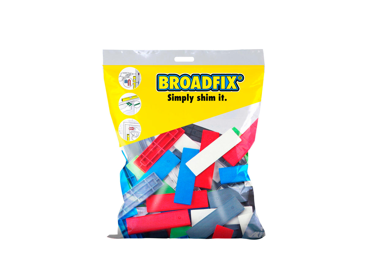 Broadfix CR afstandhouders 100x28 mm 1-6 mm plat 120 stuks