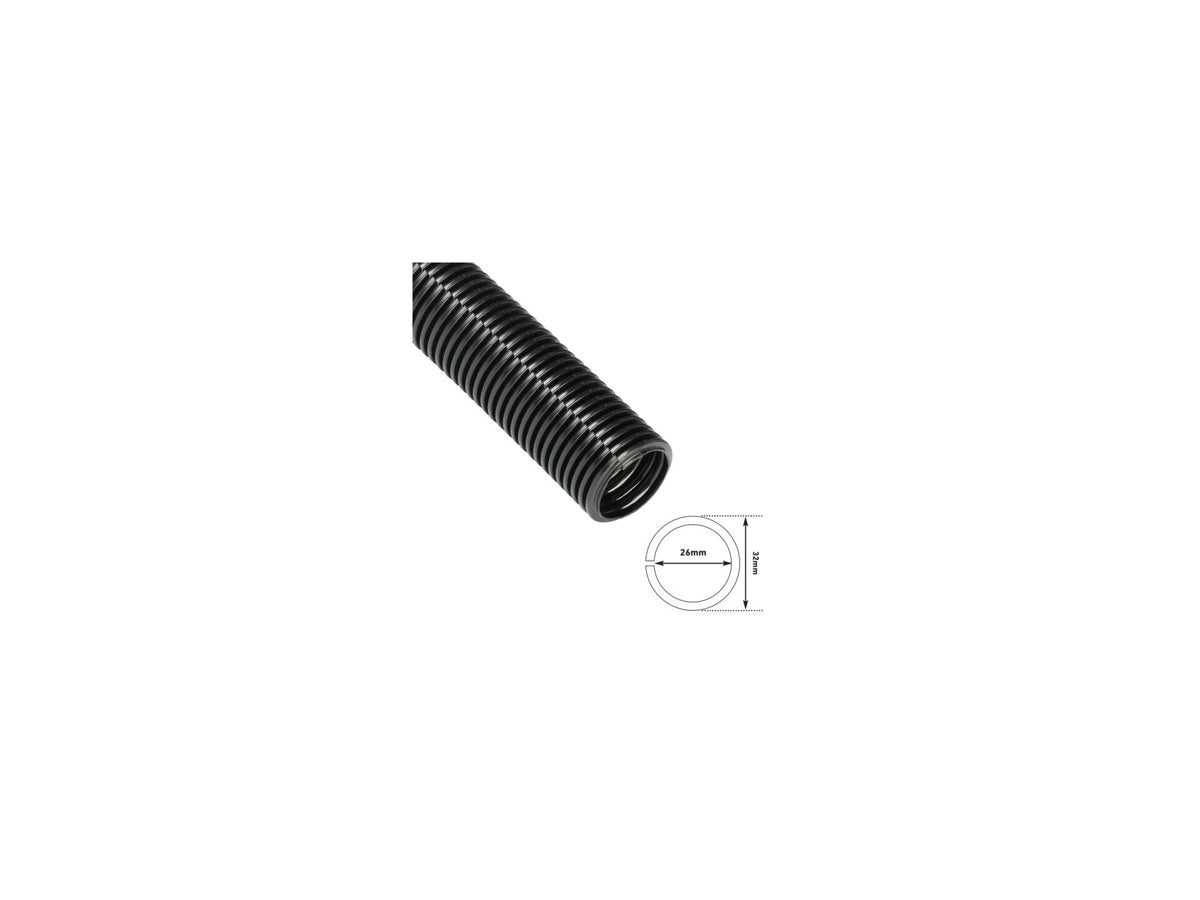 D-Line Cable Tidy Tube kabelgoot 1,1m zwart