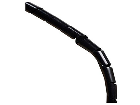 D-Line Cable Tidy wrap spiraalslang 2,5m zwart