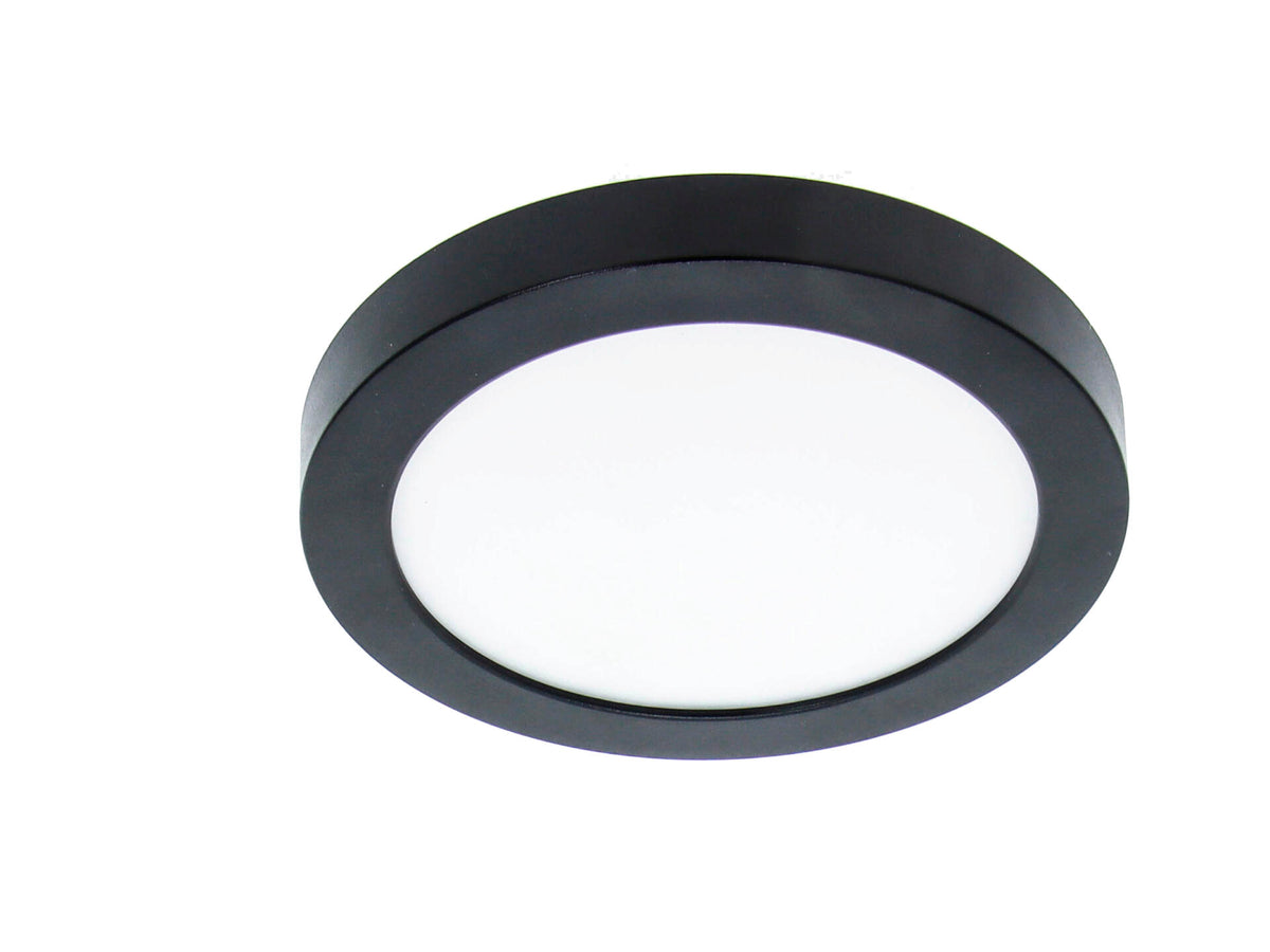 Prolight Cadiz LED plafondlamp 12W zwart