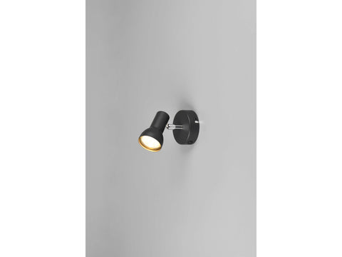 Reality Cantar wandspot GU10 5W mat zwart
