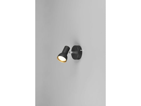 Reality Cantar wandspot GU10 5W mat zwart