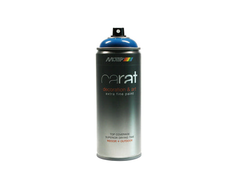 Motip Carat lakspray hoogglans 0,4l verkeersblauw