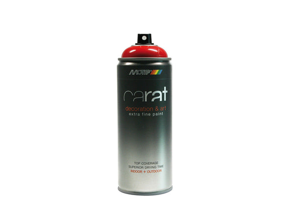 Motip Carat lakspray hoogglans 0,4l verkeersrood