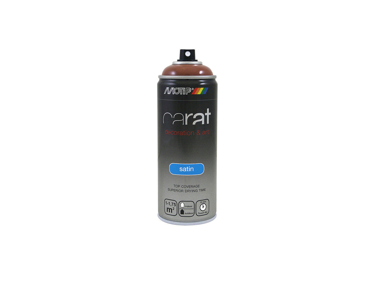 Motip Carat lakspray zijdeglans 0,4l Charly bruin