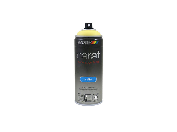 Motip Carat lakspray zijdeglans 0,4l paasgeel