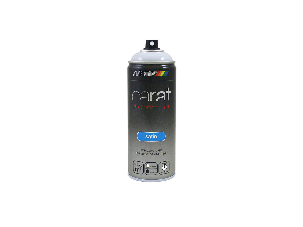 Motip Carat lakspray zijdeglans 0,4l papyrus wit