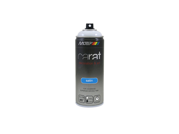 Motip Carat lakspray zijdeglans 0,4l papyrus wit