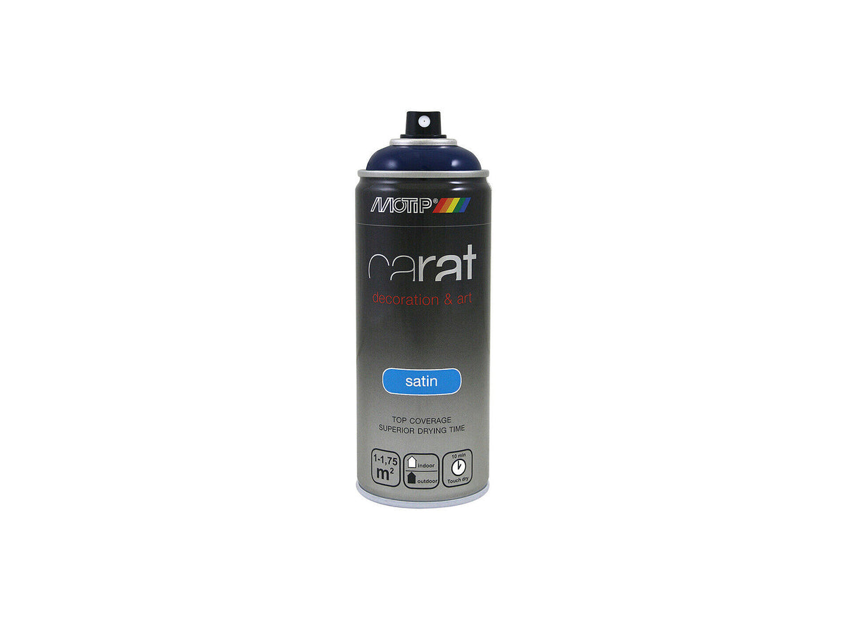 Motip Carat lakspray zijdeglans 0,4l saffierblauw