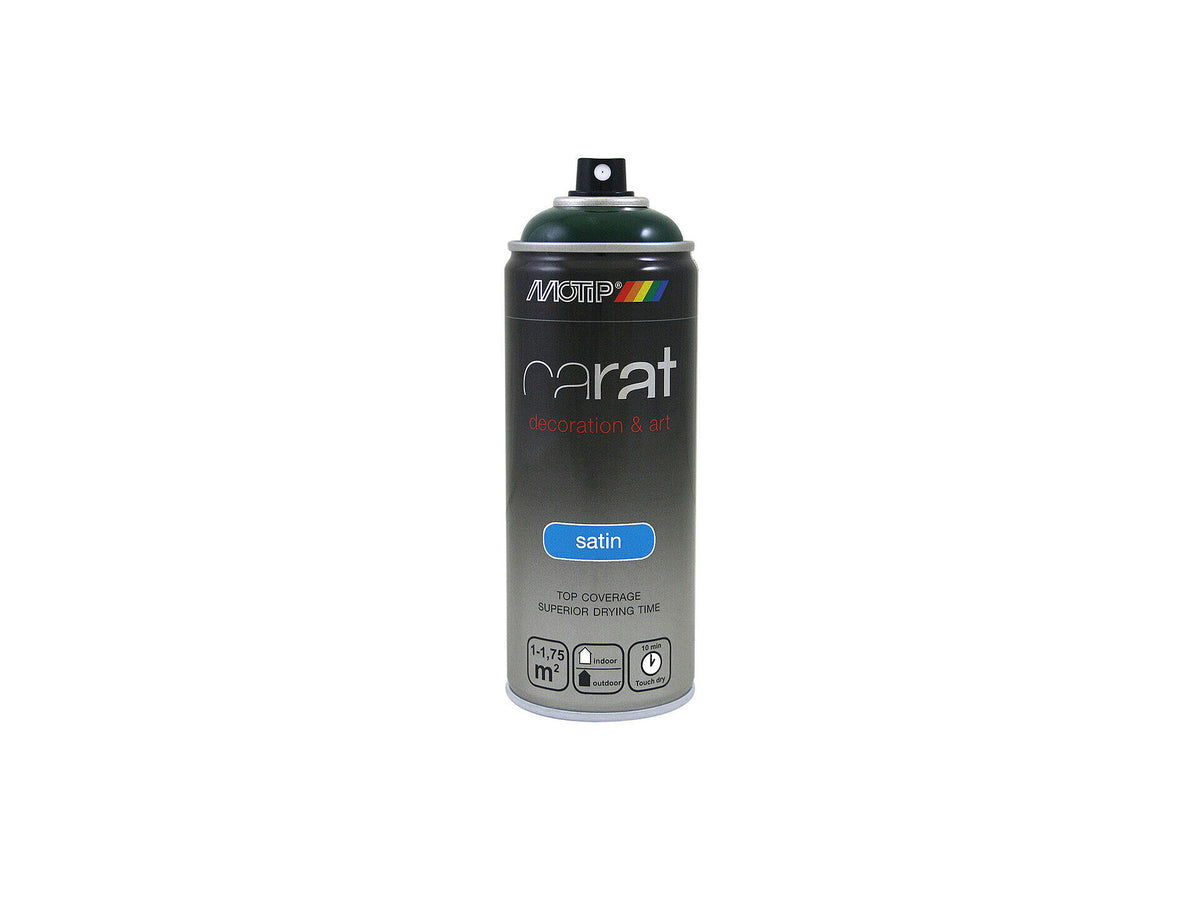 Motip Carat lakspray zijdeglans 0,4l spar groen