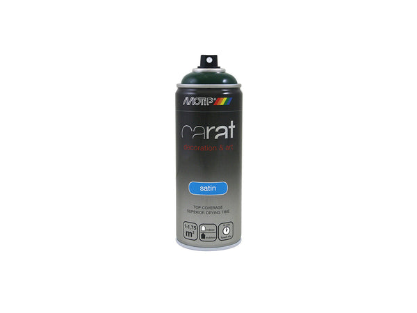 Motip Carat lakspray zijdeglans 0,4l spar groen