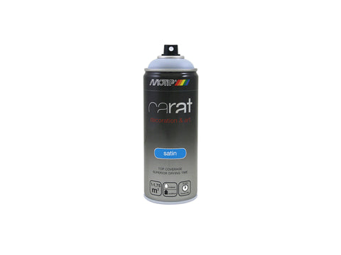 Motip Carat lakspray zijdeglans 0,4l zilvergrijs
