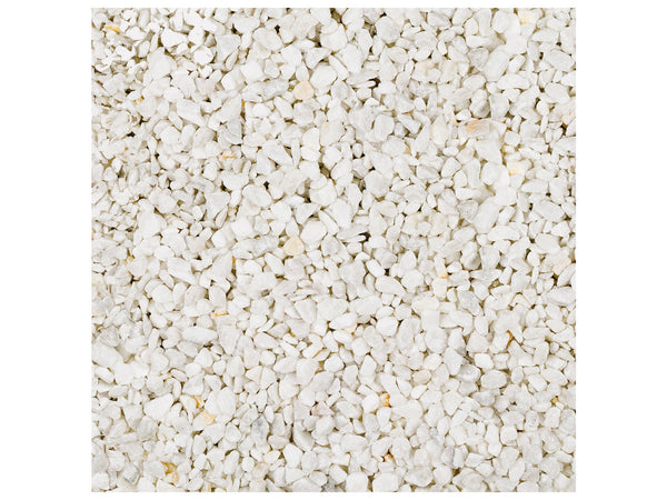 Carrara split gravier 8-12 mm 20kg blanc