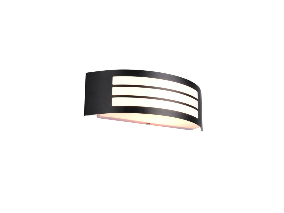 Reality Ceuta wandlamp E27 4W zwart mat