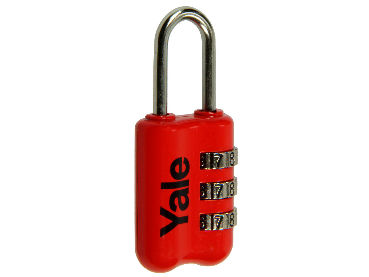 Yale Cijferhangslot 23mm rood