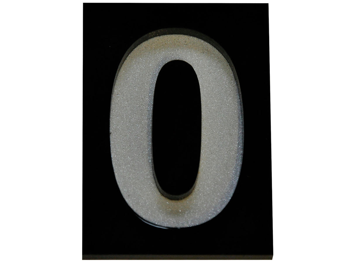 Cijfermodule nummer 0 5x7 cm
