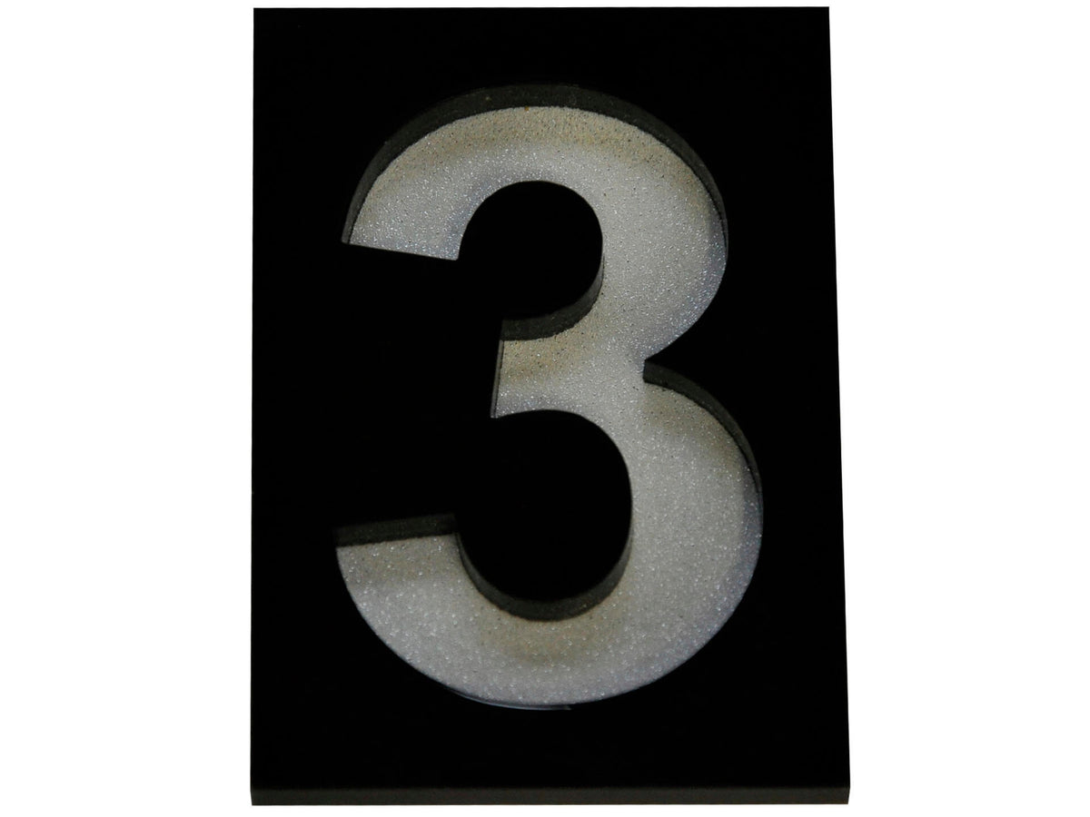 Cijfermodule nummer 3 5x7 cm
