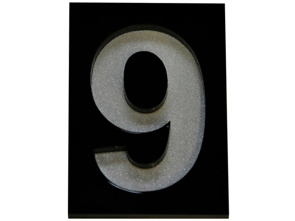 Cijfermodule nummer 9 5x7 cm