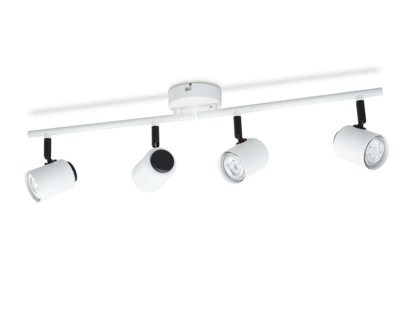 Prolight Cilindro barre de spots LED GU10 4x3W