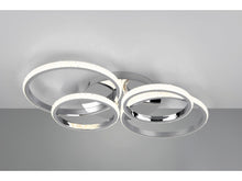 Trio Cires LED plafondlamp 27W chroom