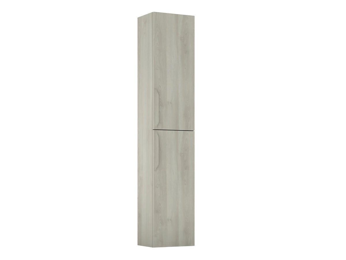 Lafiness City kolomkast 30cm 2 deuren omkeerbaar blanco nature