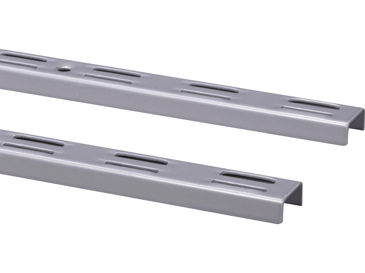 Element System Classic 50 wandrail dubbel 100cm aluminium 2 stuks