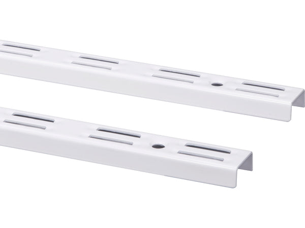 Element System Classic 50 wandrail dubbel 100cm wit 2 stuks