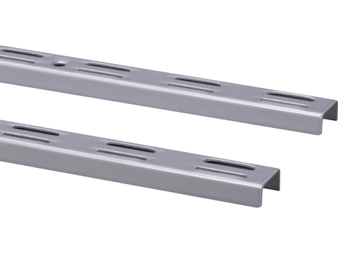 Element System Classic 50 wandrail dubbel 150cm aluminium 2 stuks
