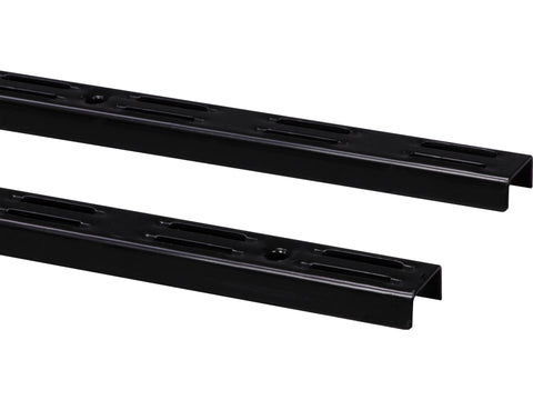Element System Classic 50 wandrail dubbel 150cm zwart 2 stuks