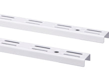 Element System Classic 50 crémaillère double 200cm blanc 2 pièces