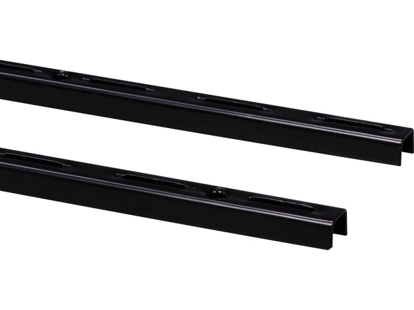 Element System Classic 50 wandrail enkel 100cm zwart 2 stuks