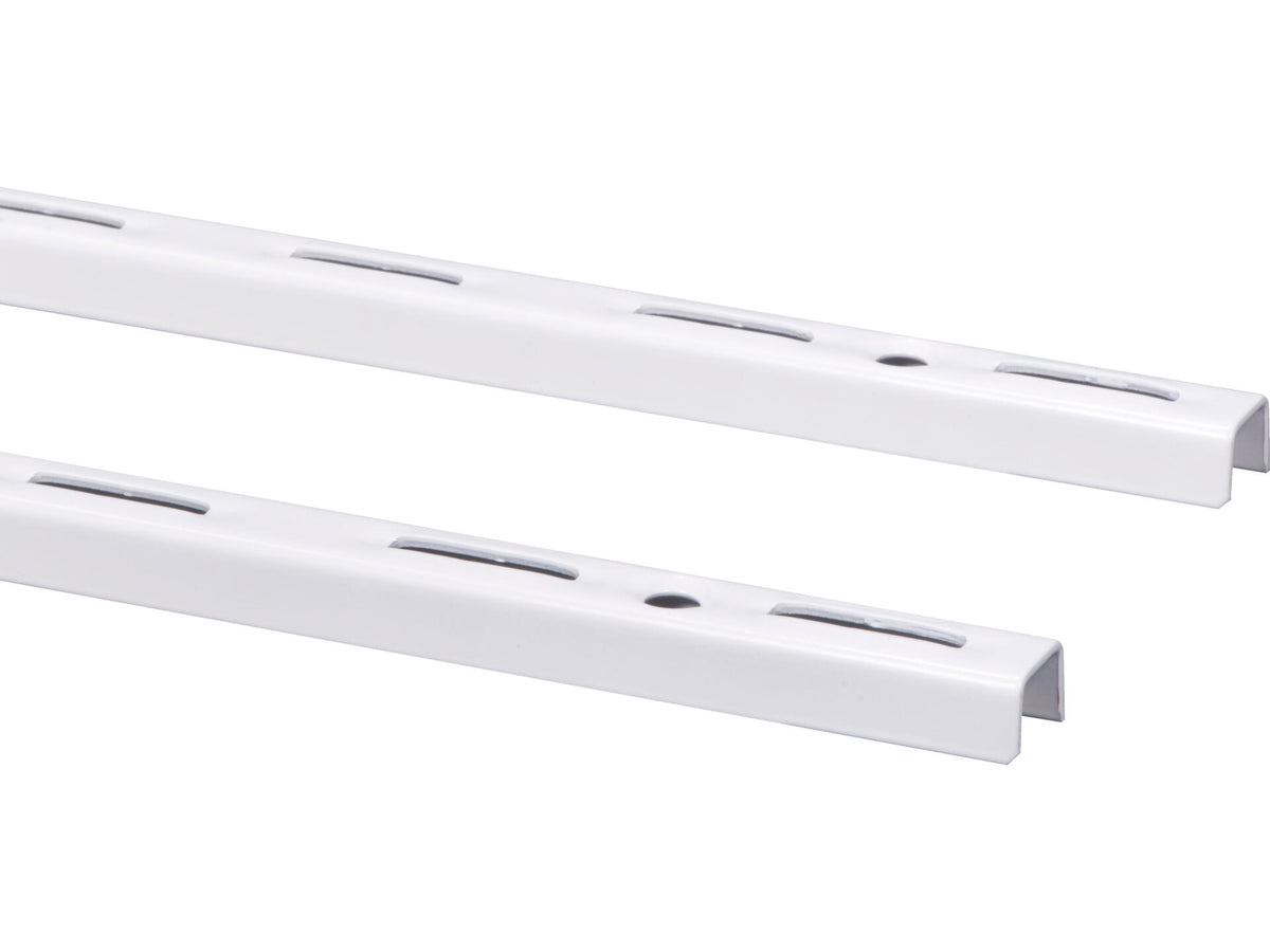 Element System Classic 50 wandrail enkel 150cm wit 2 stuks