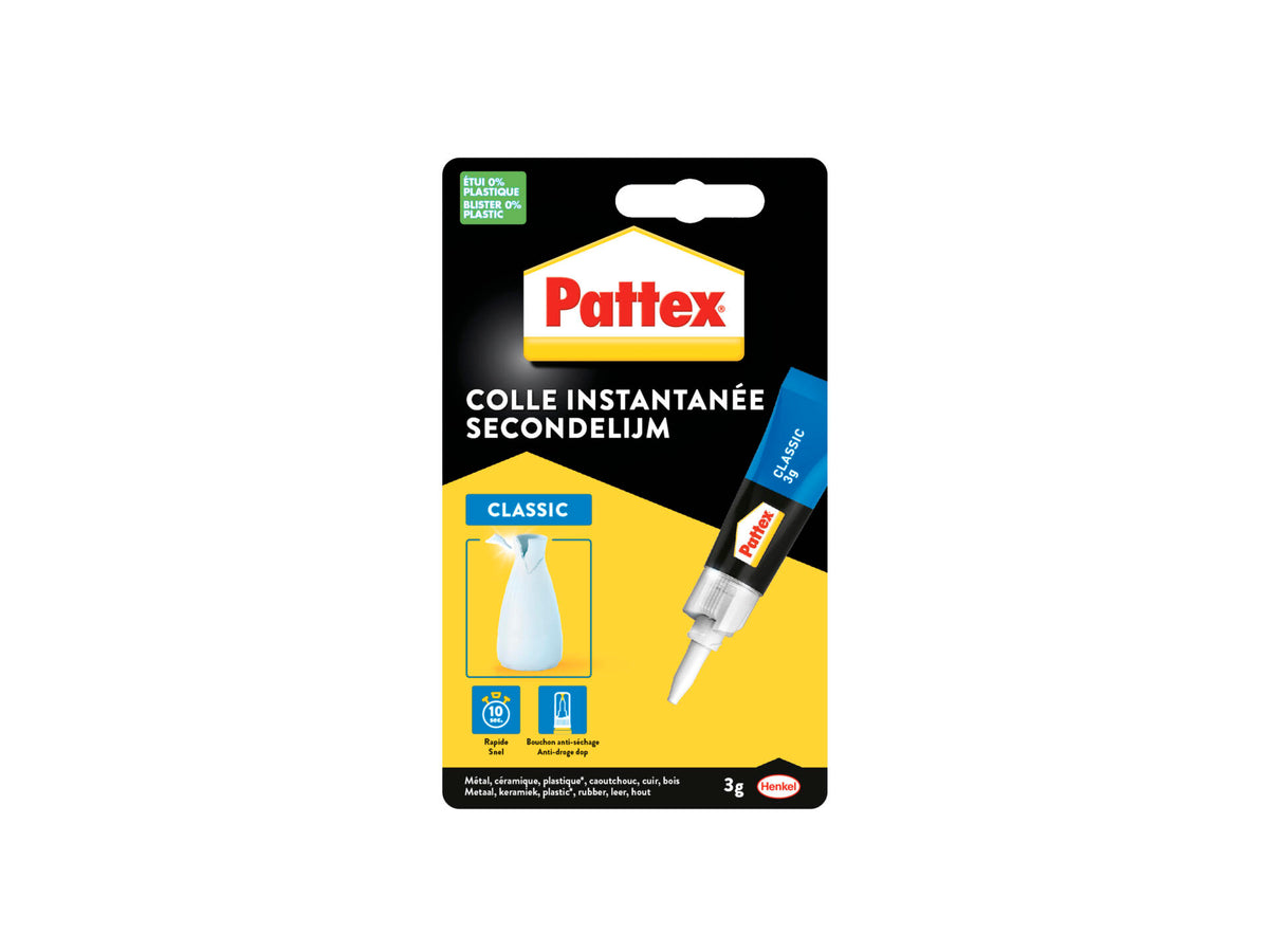 Pattex Classic secondelijm 3g