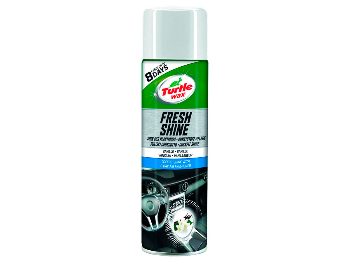 Turtle Wax Cockpit Shine onderhoudsproduct interieur vanille 500ml