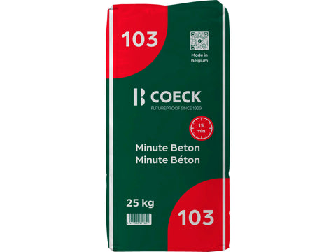 Coeck minute beton 103 25kg