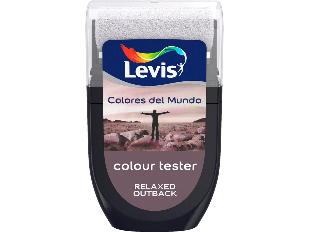 Levis Colores del Mundo tester muurverf extra mat 30ml relaxed outback