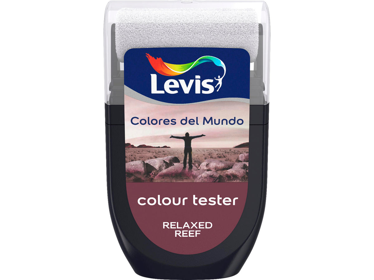 Levis Colores del Mundo tester muurverf extra mat 30ml relaxed reef
