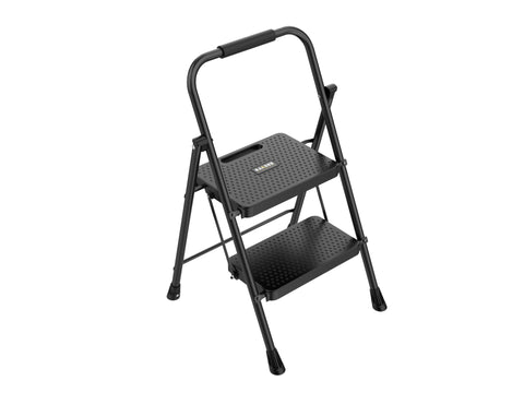 Escalo Comfort Step trapladder 2 treden zwart