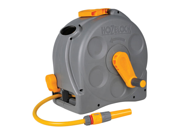 Hozelock Compact Reel muurhaspel 2-in-1 met tuinslang 25m