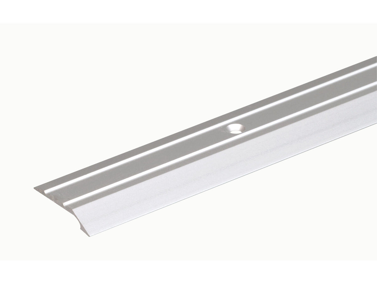 Compensatieprofiel met boorgaten 39x10 mm 90cm geanodiseerd aluminium zilver