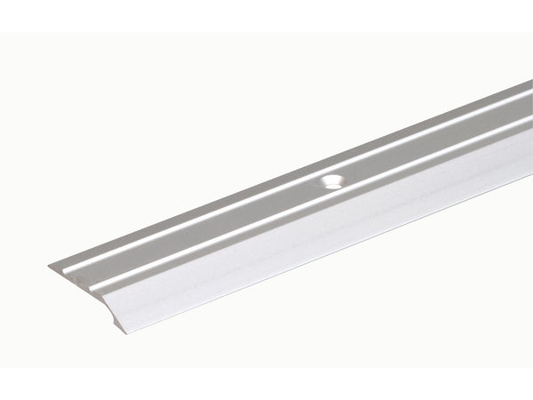 Compensatieprofiel met boorgaten 39x10 mm 90cm geanodiseerd aluminium zilver